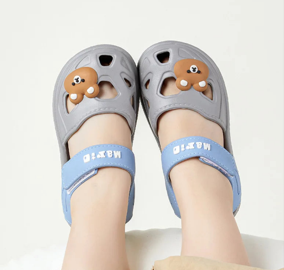 Cheerful Mario Kids Cute Cartoon Slippers - Itzy bitsy