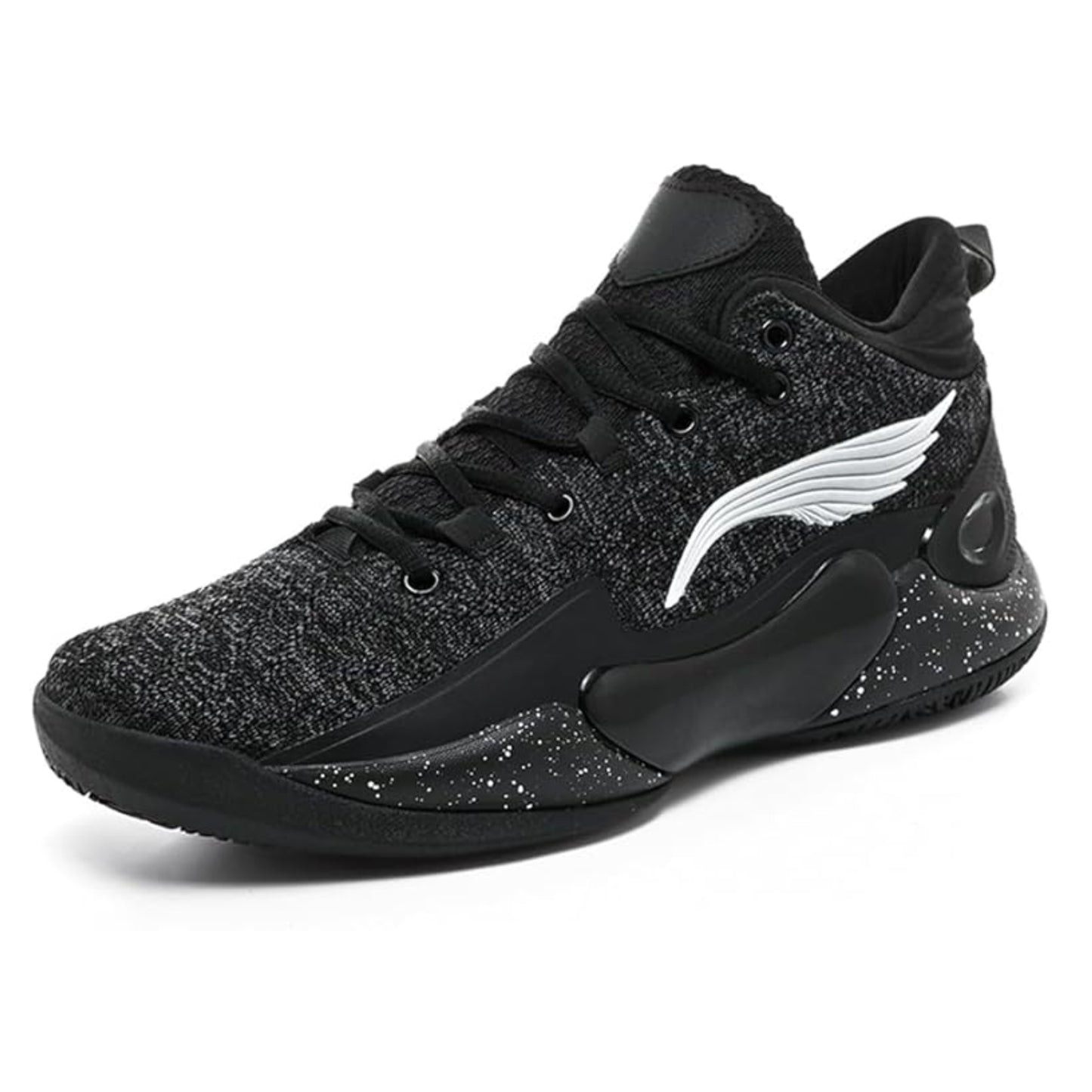 Unisex High-Performance Court Sneakers - Black
