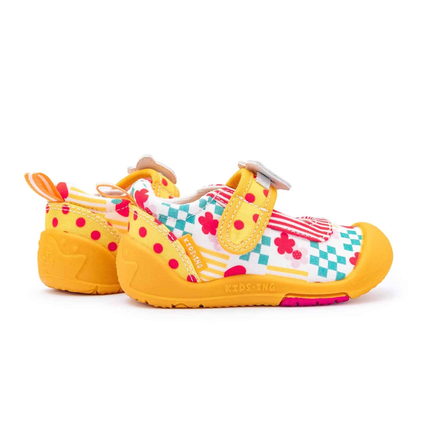 Kidsing Kedi Star Toddler Canvas Shoes Girls's Soft Sole Sneakers