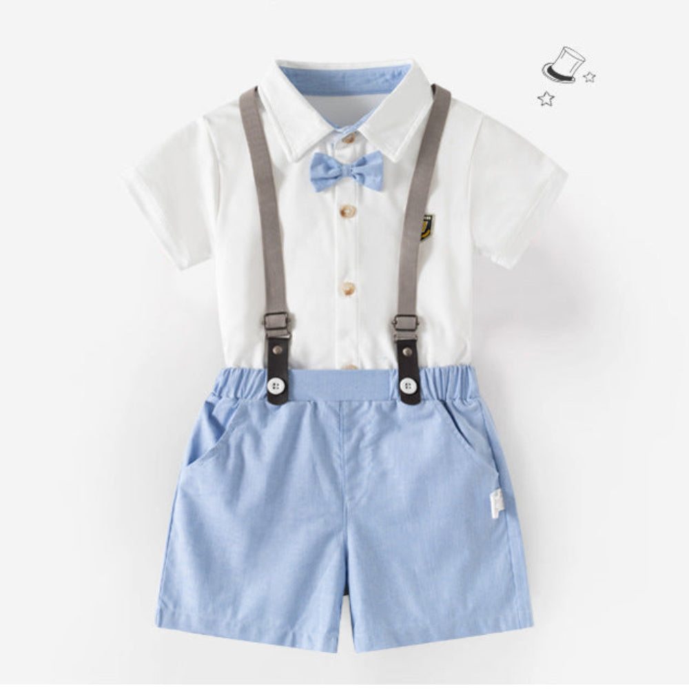 Little Gentleman 3-Piece Smart-Casual Summer Set