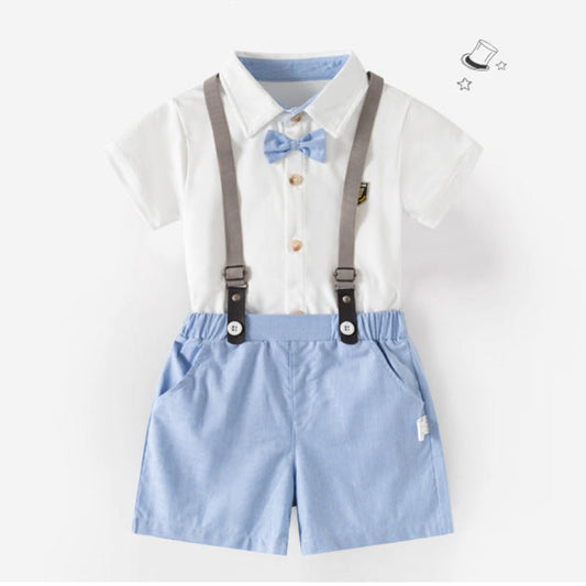Little Gentleman 3-Piece Smart-Casual Summer Set - itzy bitsy