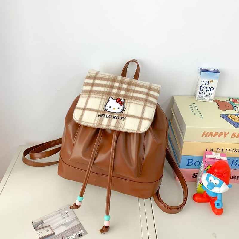 Cartoon PU Leather Backpack