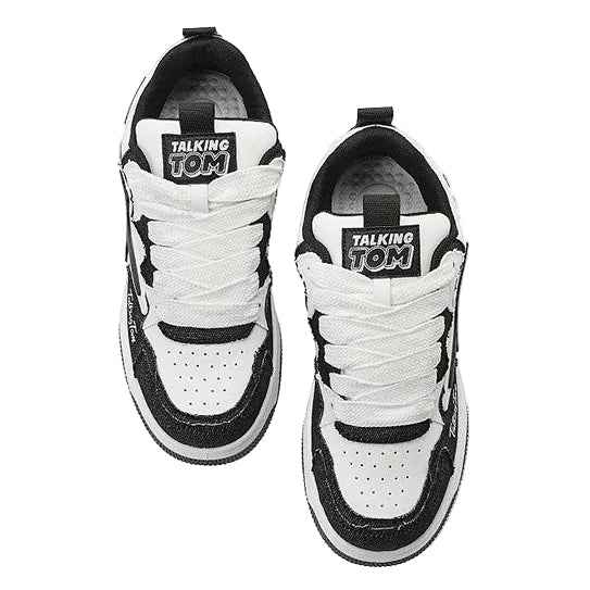 TALKING TOM | Sports Board Shoes - Black/White