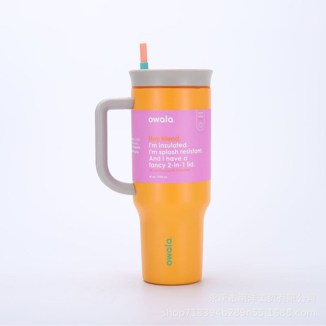 Owala 40oz Stainless Steel Tumbler