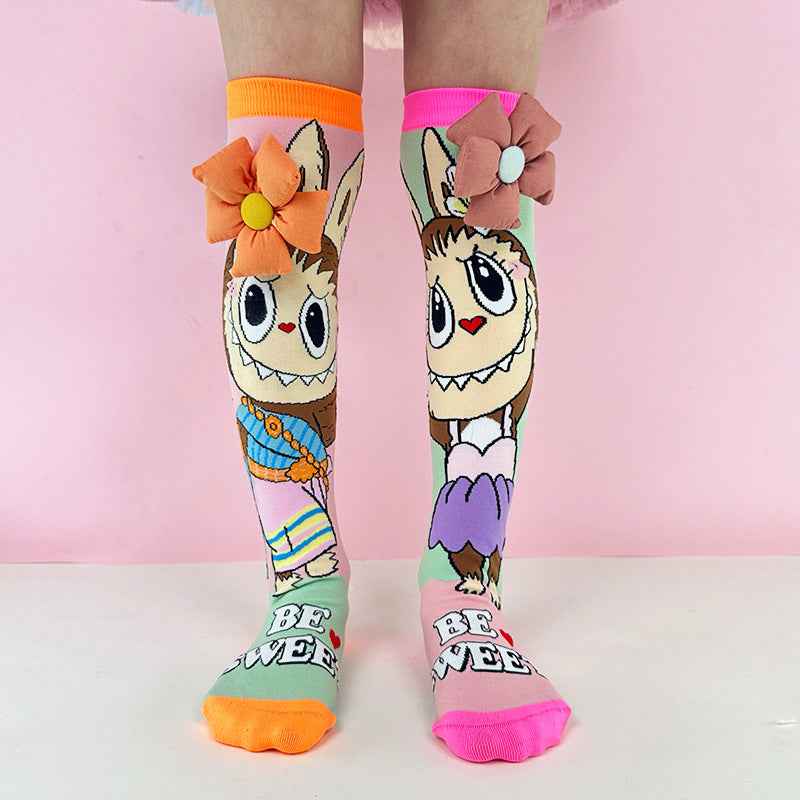 Labubu Knee High Socks