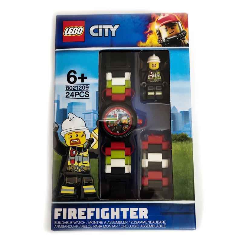 LEGO Classic Mini Figure Kids Buildable Analog Quartz Watch 6+