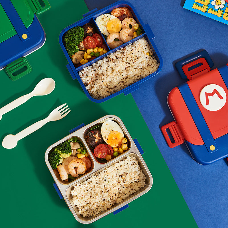 Cute Lunch Box and 600ml Water Bottle Set