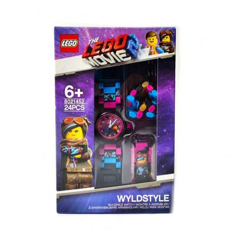 LEGO Classic Mini Figure Kids Buildable Analog Quartz Watch 6+