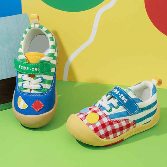 Kidsing Kedi Star Toddler Canvas Shoes Soft Sole Non-Slip Unisex Shoes