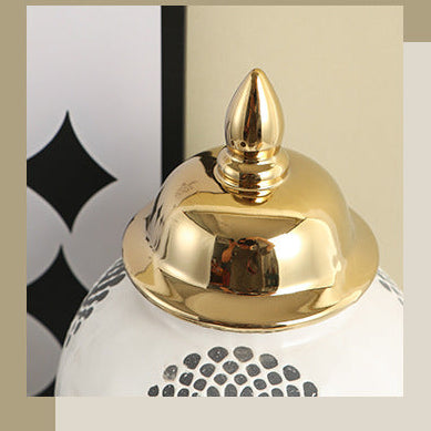 Luxury Ceramic Vase, Decorative Jar