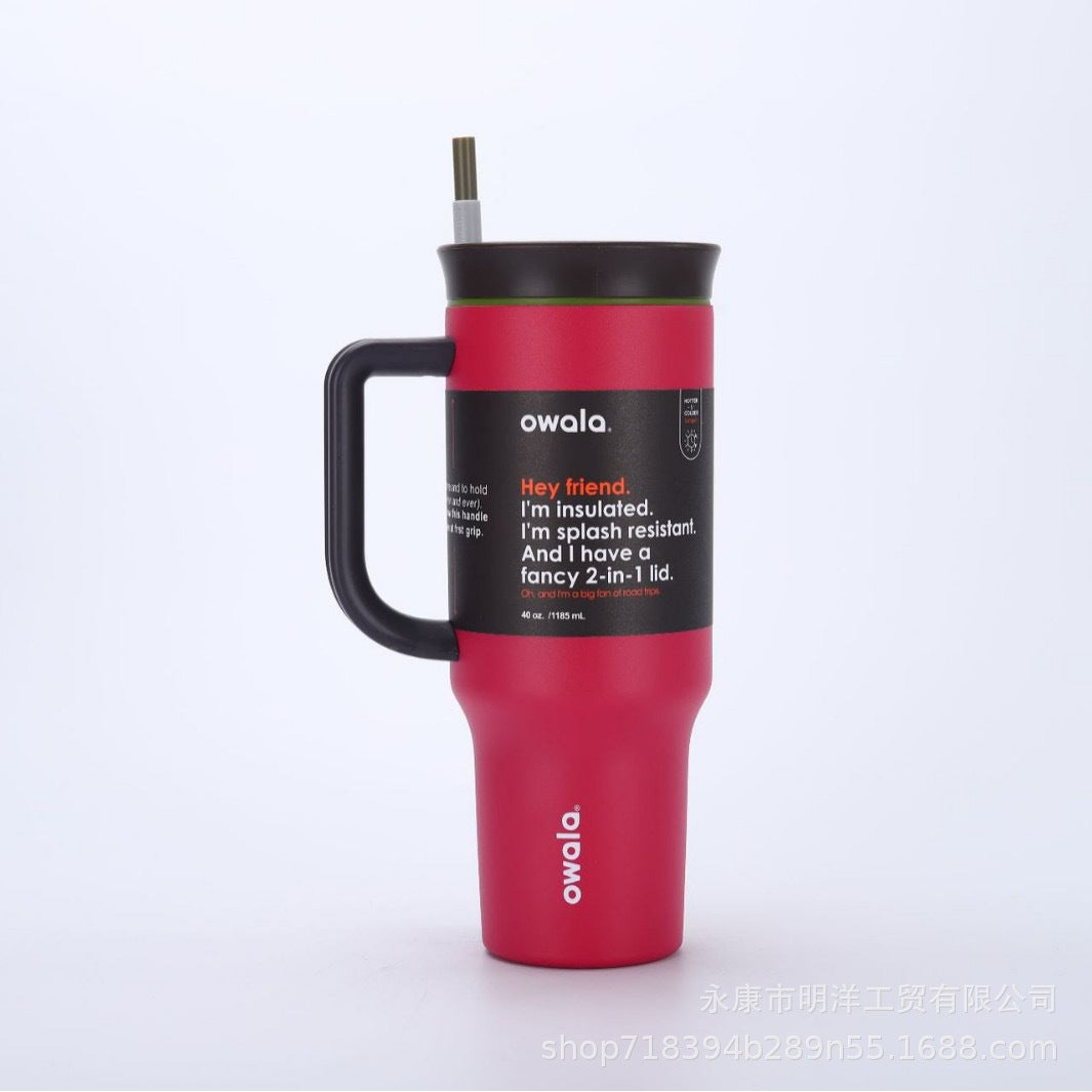 Owala 40oz Stainless Steel Tumbler