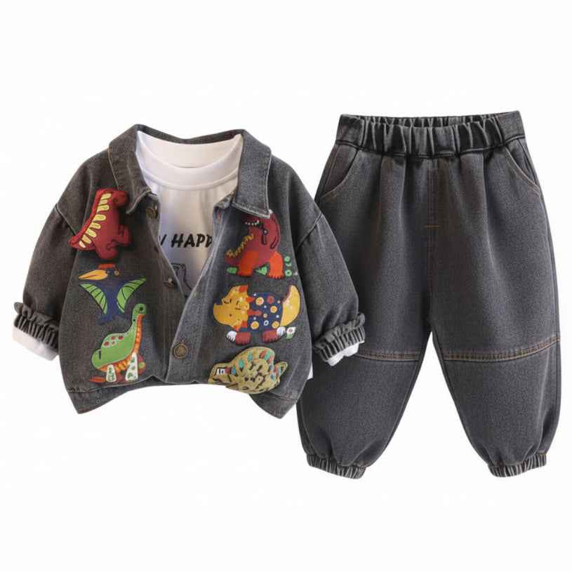 Boys' Rawr-tastic Outfit 3Pcs Set