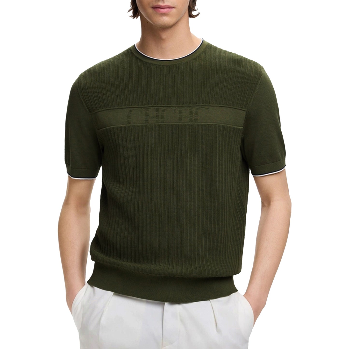 CHCH Short Sleeve T-Shirt/Crew Neck Short Sleeve