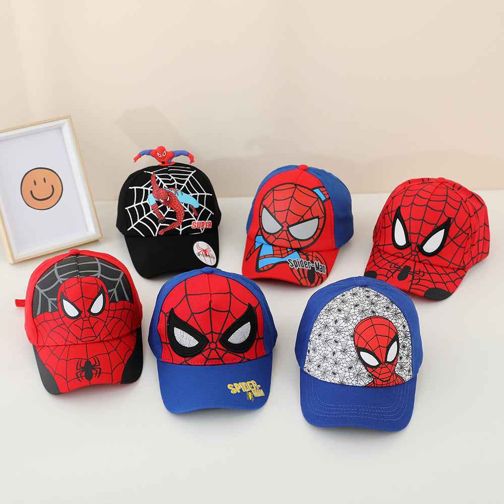 Spiderman Children's Embroidered Baseball Caps
