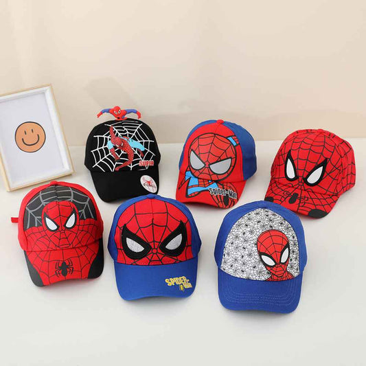 Spiderman Children's Embroidered Baseball Caps