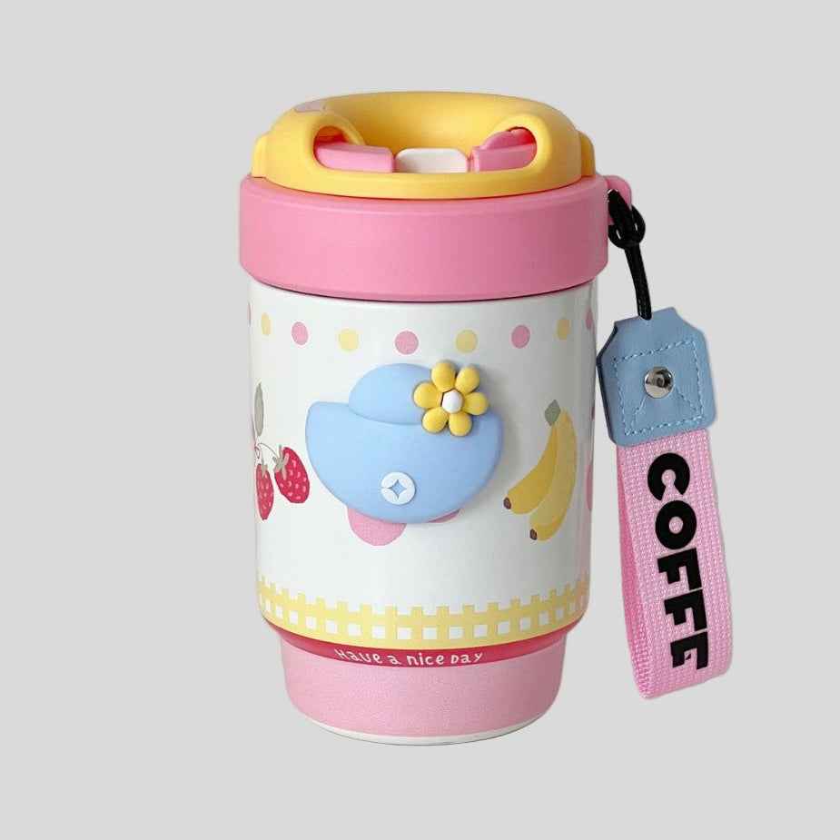 500ml 316 Stainless Steel Ceramic Liner Coffee Cup