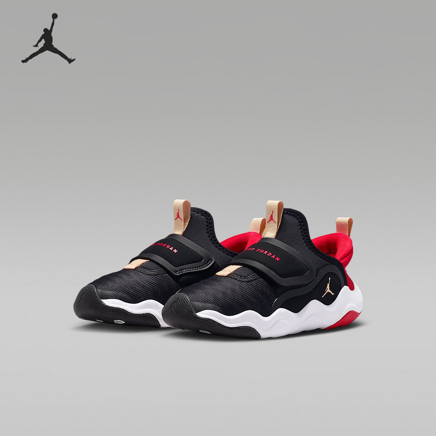 Nike Genuine Jordan 23/7.2 Easy On Children's Basketball Velcro Sneakers