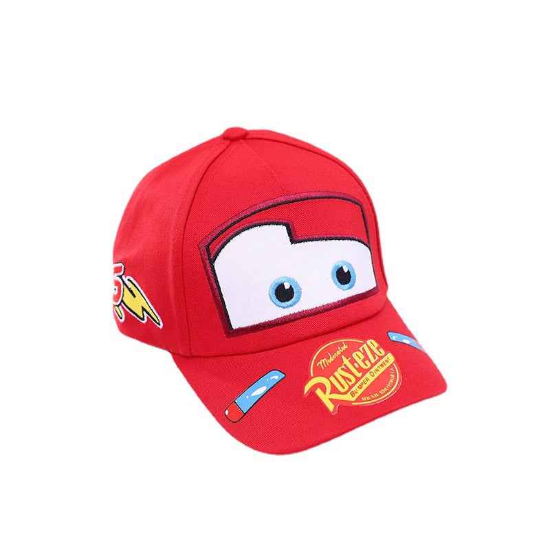 Wholesale New lightning McQueen Boys Peaked Baseball Cap