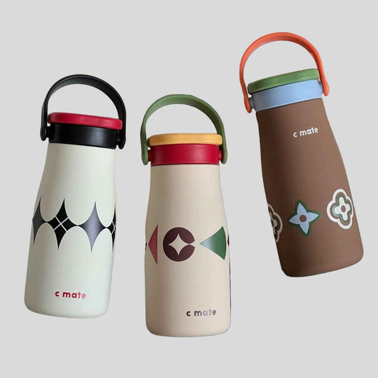 600ml Elegant 316 Stainless Steel Thermos Cup with Straw