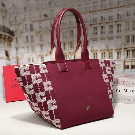 CHCH Vintage Women's Large Capacity Woven Bag