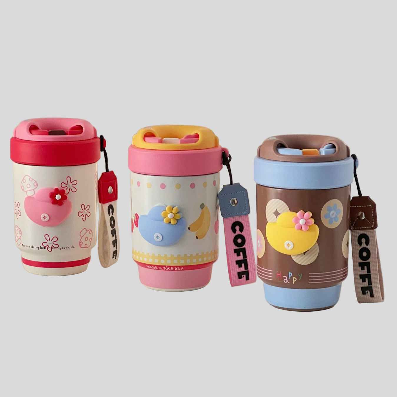 500ml 316 Stainless Steel Ceramic Liner Coffee Cup