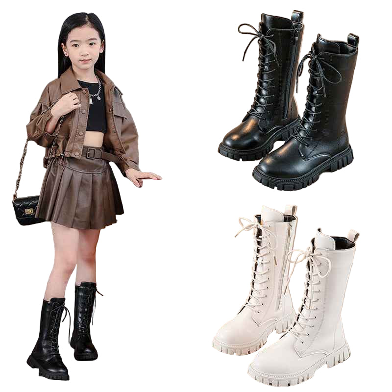 Girls' Middle High Martin Boots