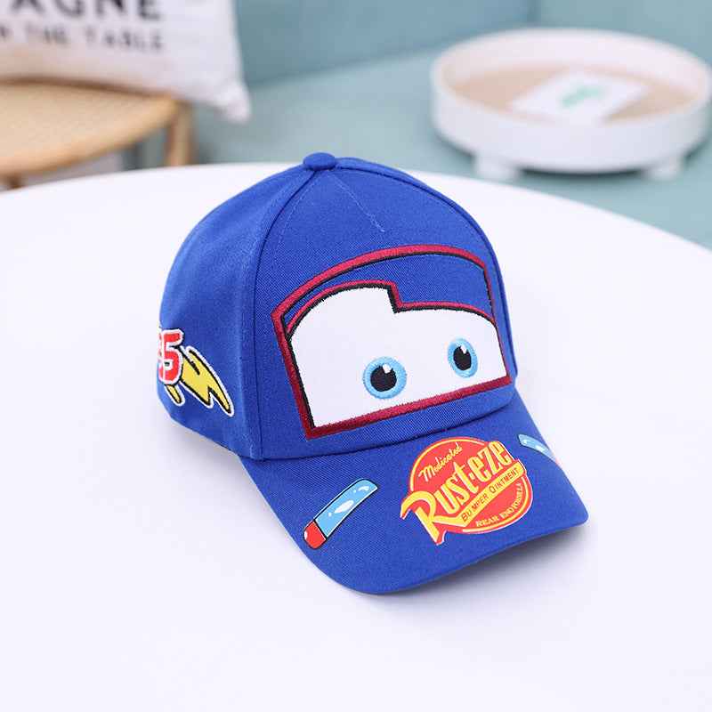 Wholesale New lightning McQueen Boys Peaked Baseball Cap