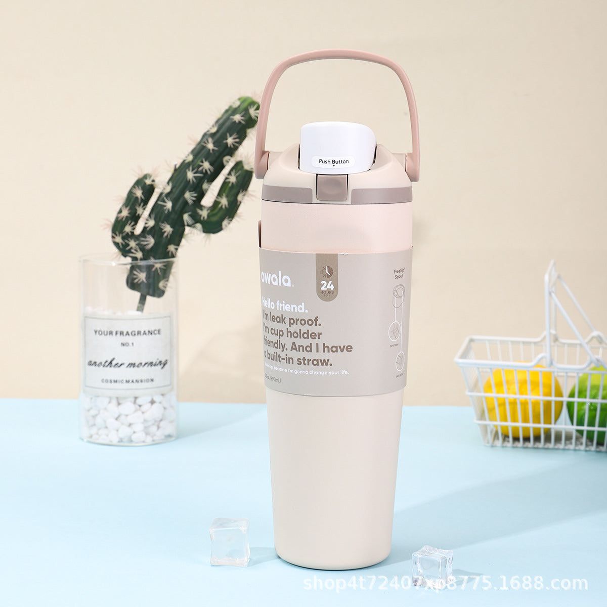 Wholesale Owala 30oz FreeSip Sway Stainless Steel Tumbler Water Bottle (5pcs)