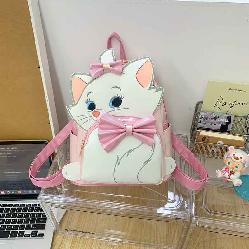 Cartoon PU Leather Backpack