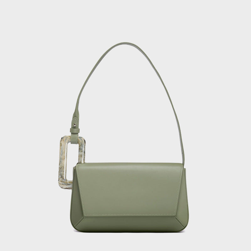 Women's Patchwork Color-Block Shoulder Bag