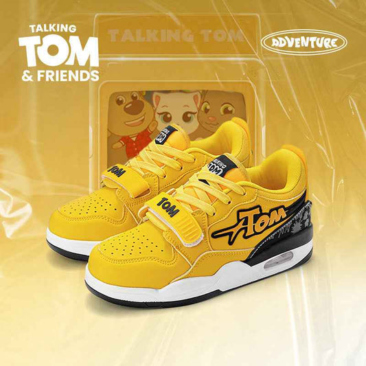 TALKING TOM | Basketball-Inspired Casual Sneakers - Yellow