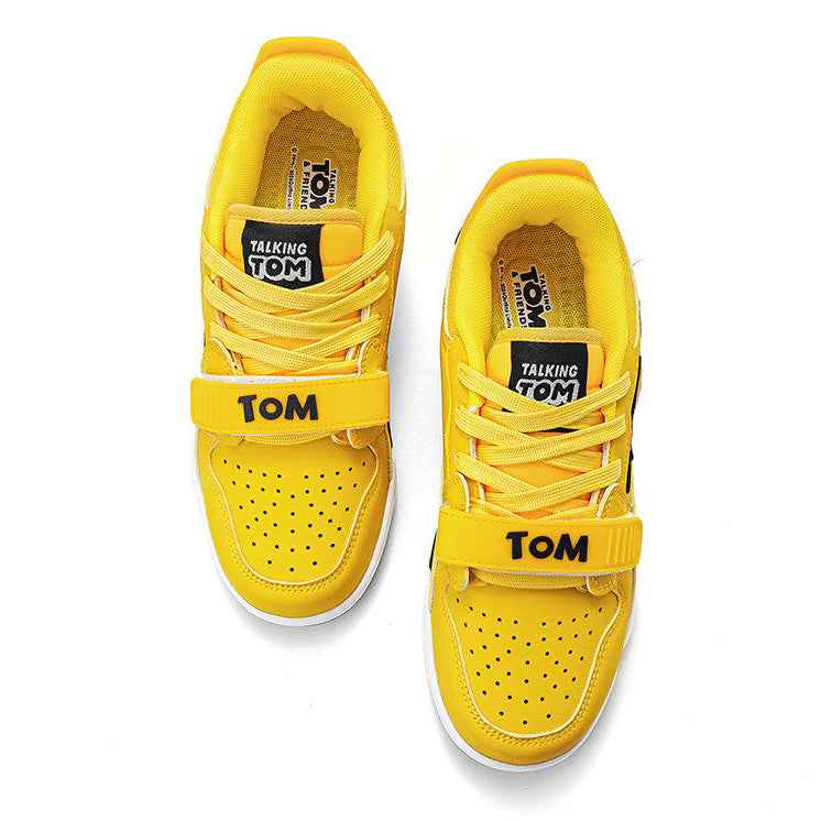 TALKING TOM | Basketball-Inspired Casual Sneakers - Yellow