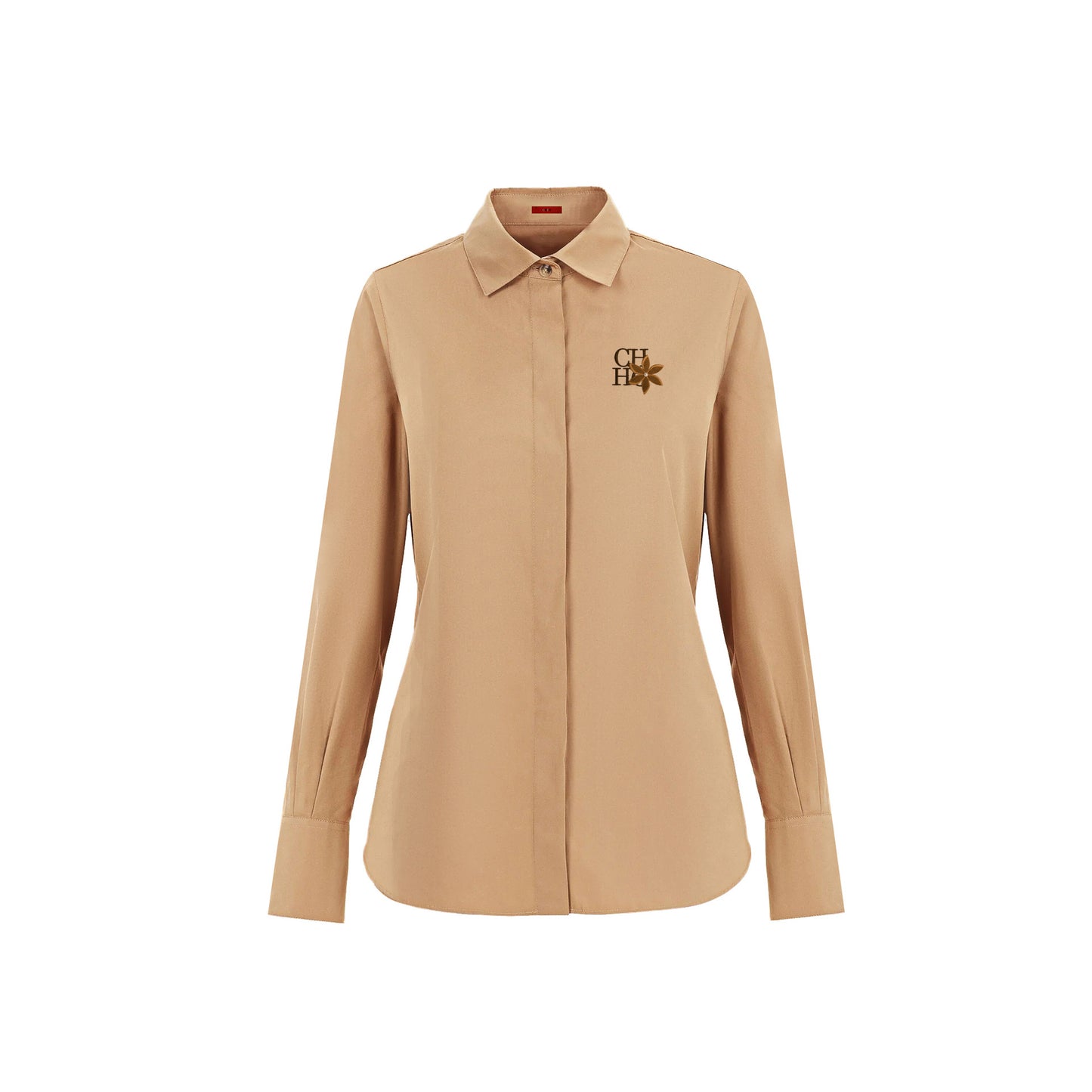 CHCH Casual Commuter Versatile Long Sleeve Polo-Shirt