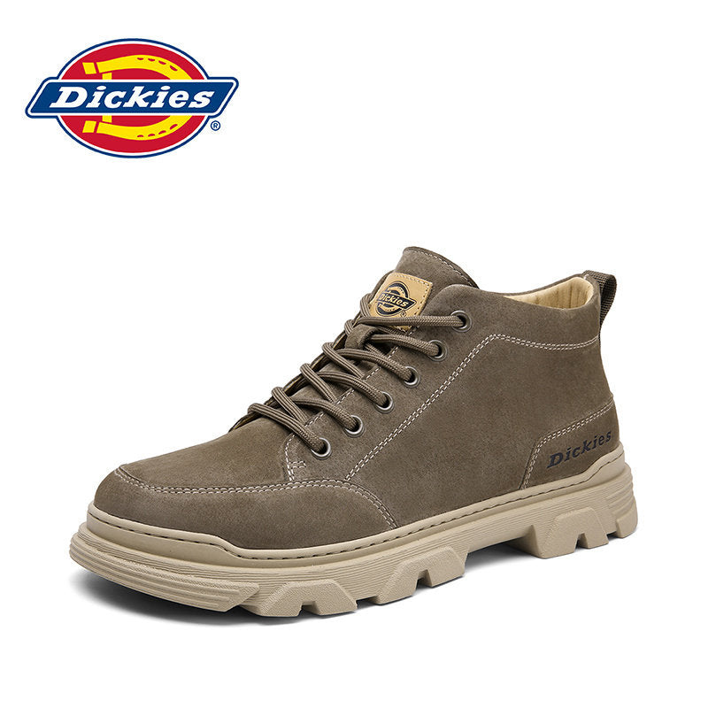 Dickies Men's Winter Cotton Mid-Top Cargo  Martin Boots