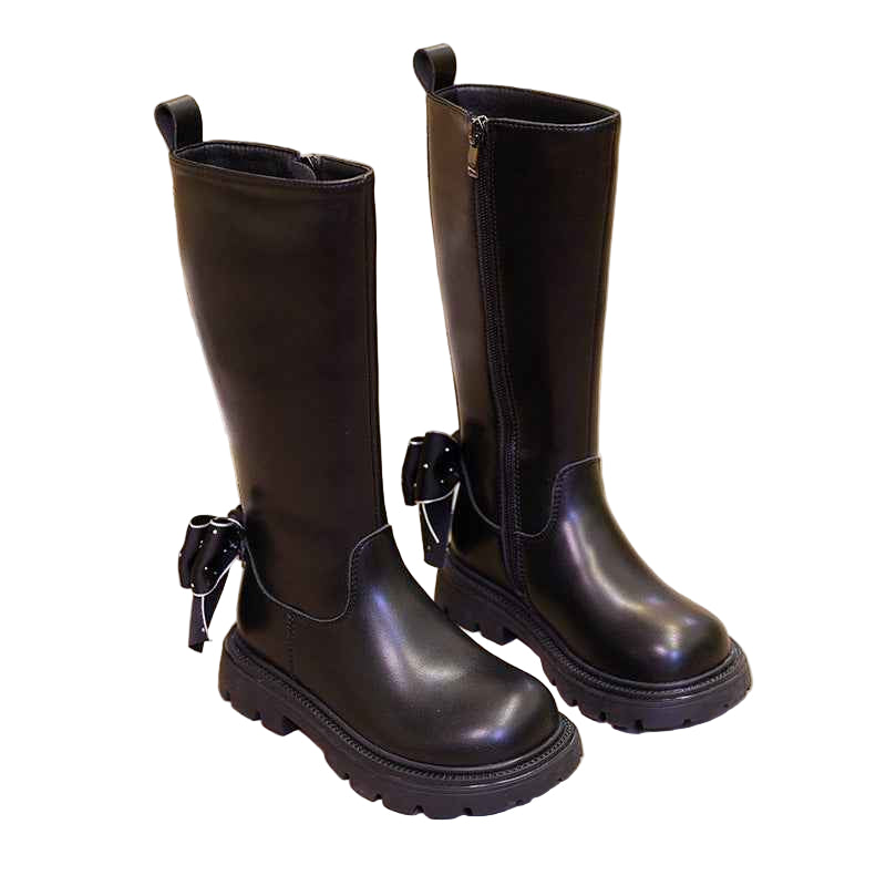 New children's High Boots with Little Princess Bow