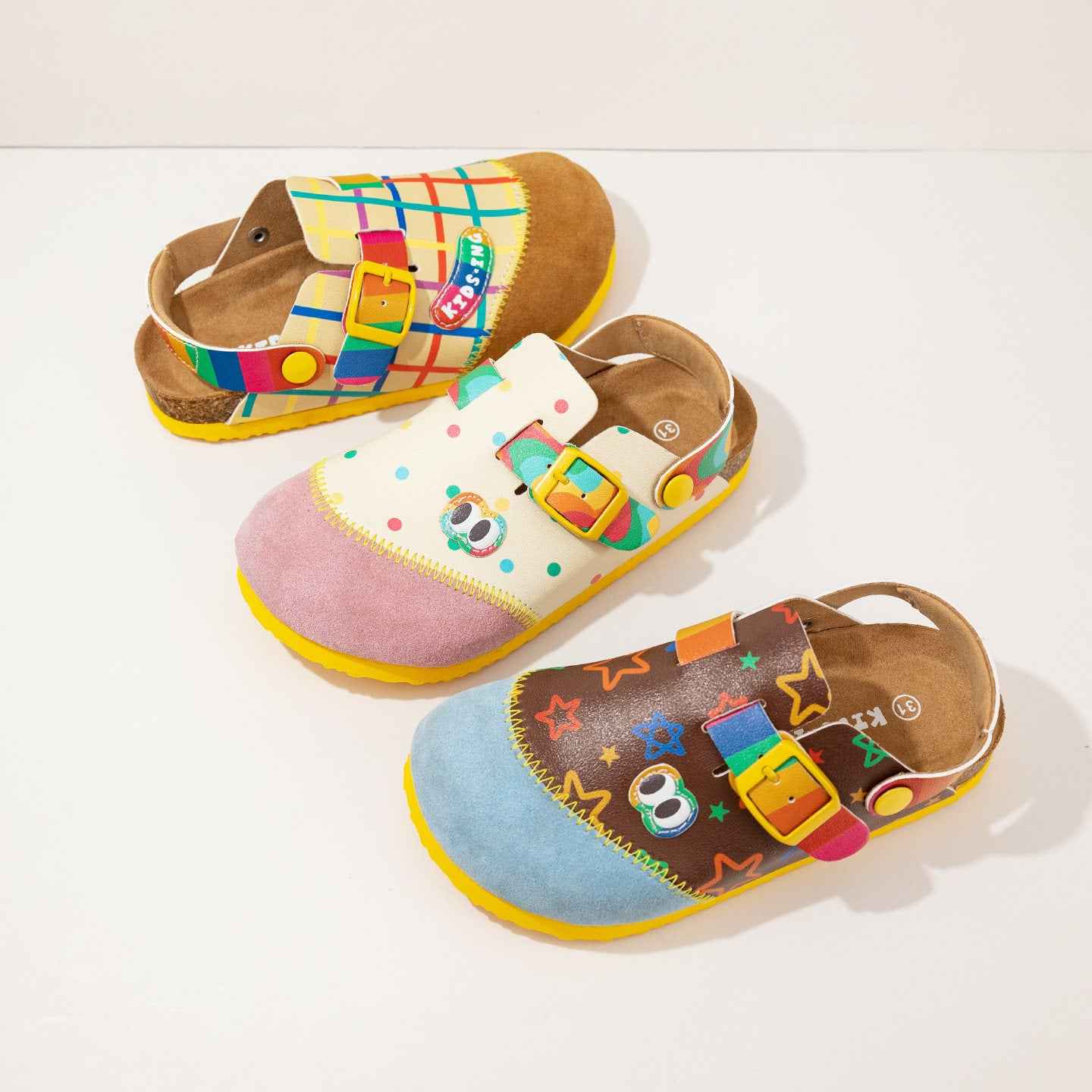 Kidsing, Kedi Star Mule Sandals - Parent & Child Twinning Sandals