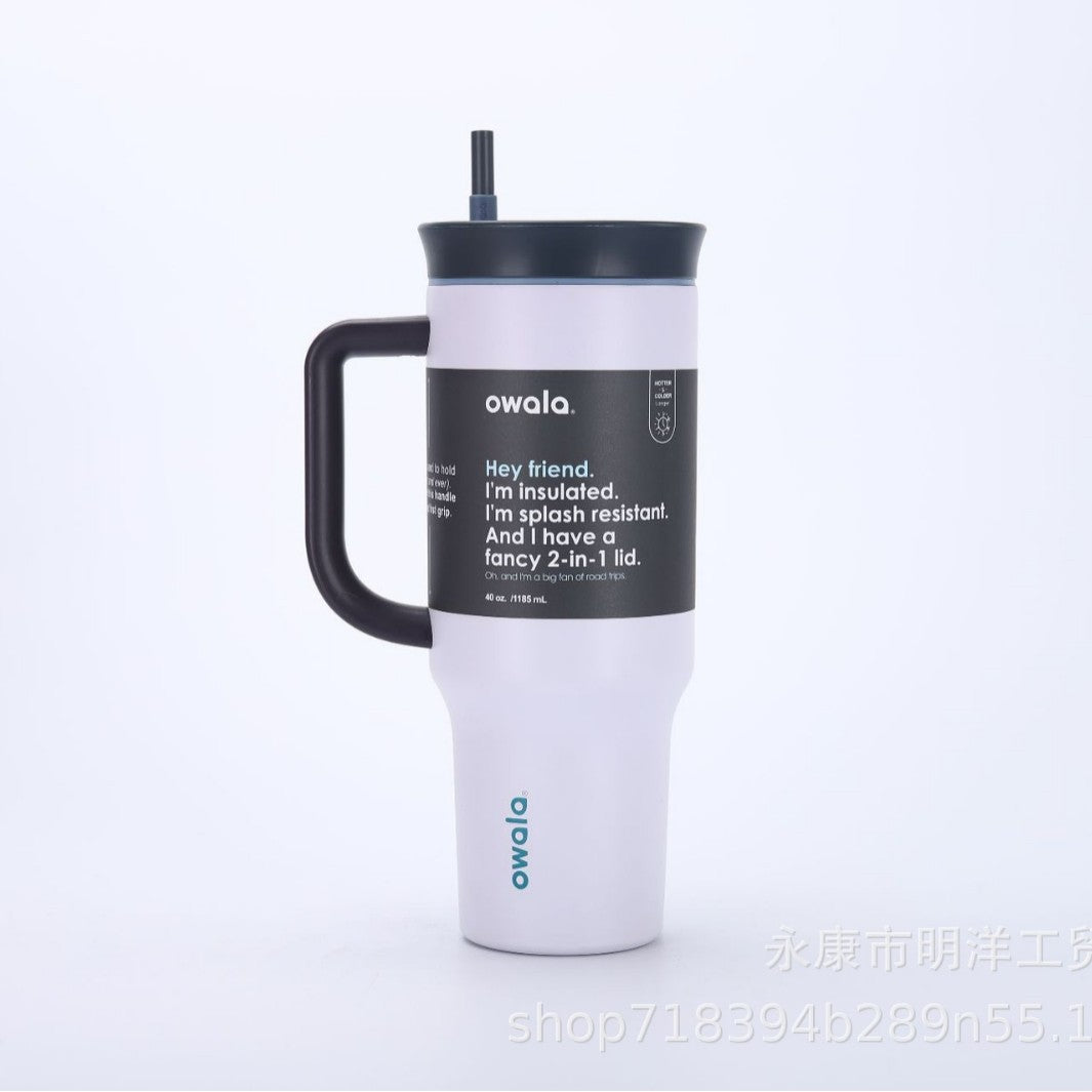 Owala 40oz Stainless Steel Tumbler