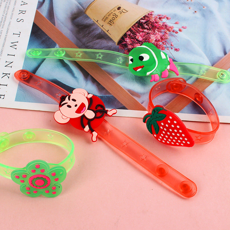 Glitter bracelet LED glow bracelet glitter watch glitter wristband hot sale at summer night market street stalls