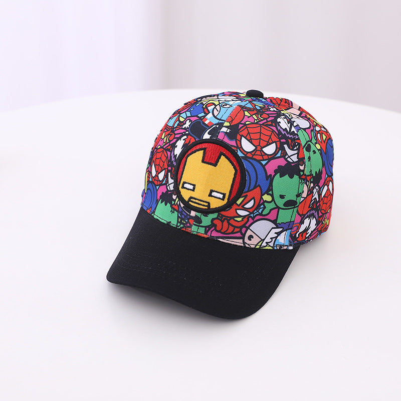 Wholesale Marvel Series Children's Baseball Caps; 52-54cm