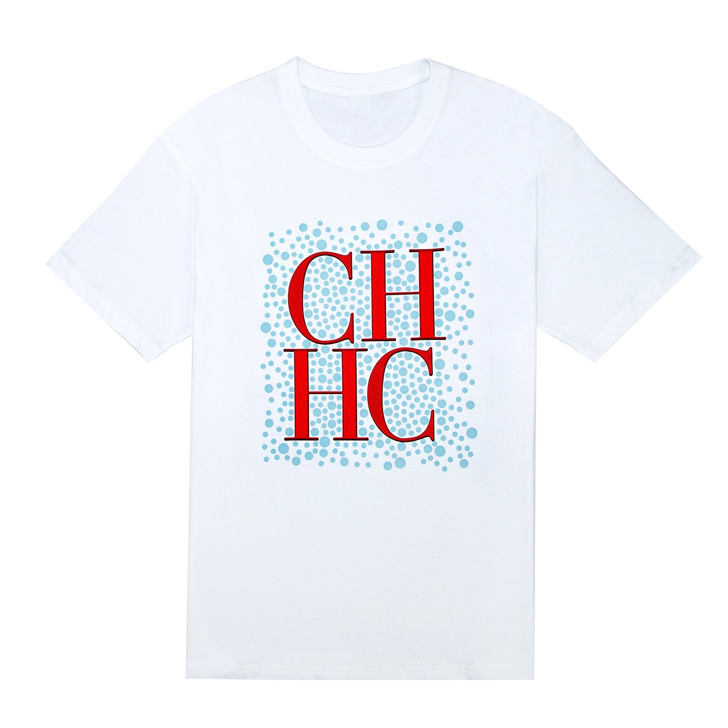 CHCH Trendy Unisex T-Shirt Printed Lettering Design Casual Short Sleeves