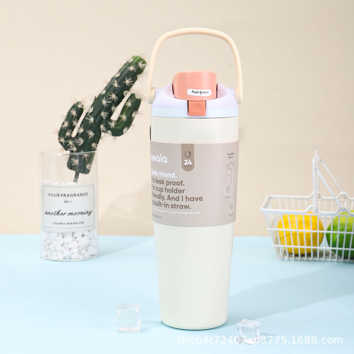 Wholesale Owala 30oz FreeSip Sway Stainless Steel Tumbler Water Bottle (5pcs)