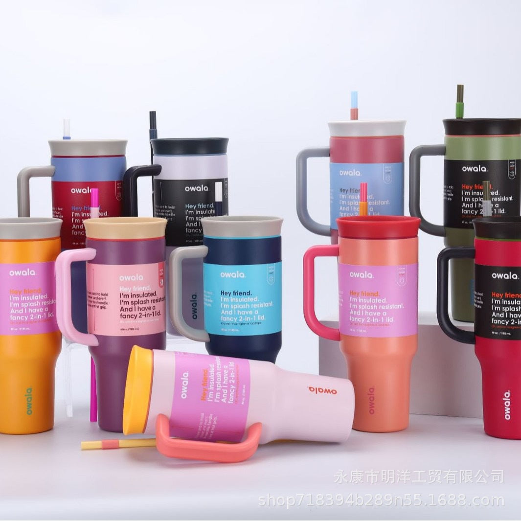 Owala 40oz Stainless Steel Tumbler