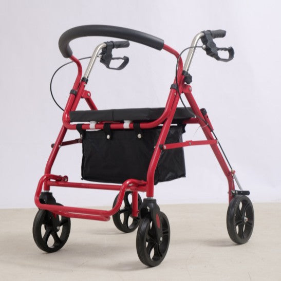 Walking Frame Compact Foldable Rollator Mobility Walker