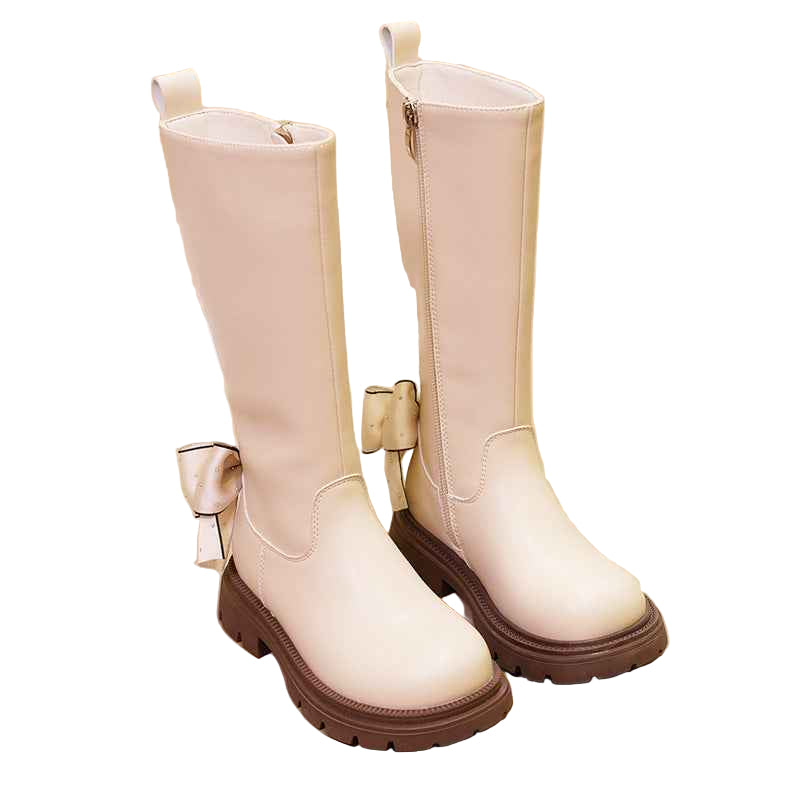 New children's High Boots with Little Princess Bow