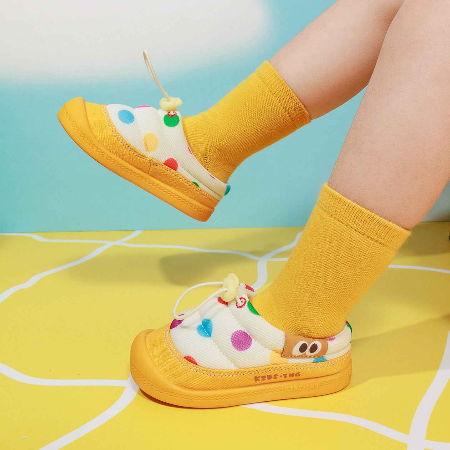 Kidsing Kedi Star Children's Soft Sole Non-Slip Slippers - Unisex