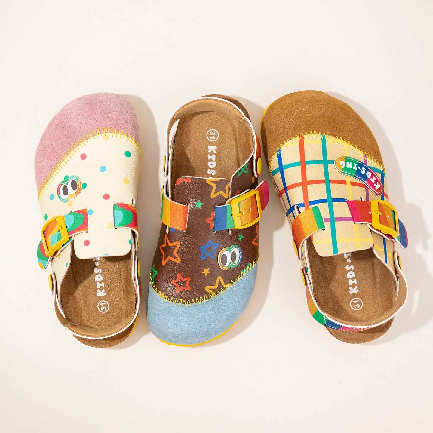 Kidsing, Kedi Star Mule Sandals - Parent & Child Twinning Sandals