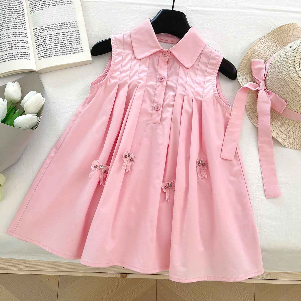 Girls' Sleeveless Dress