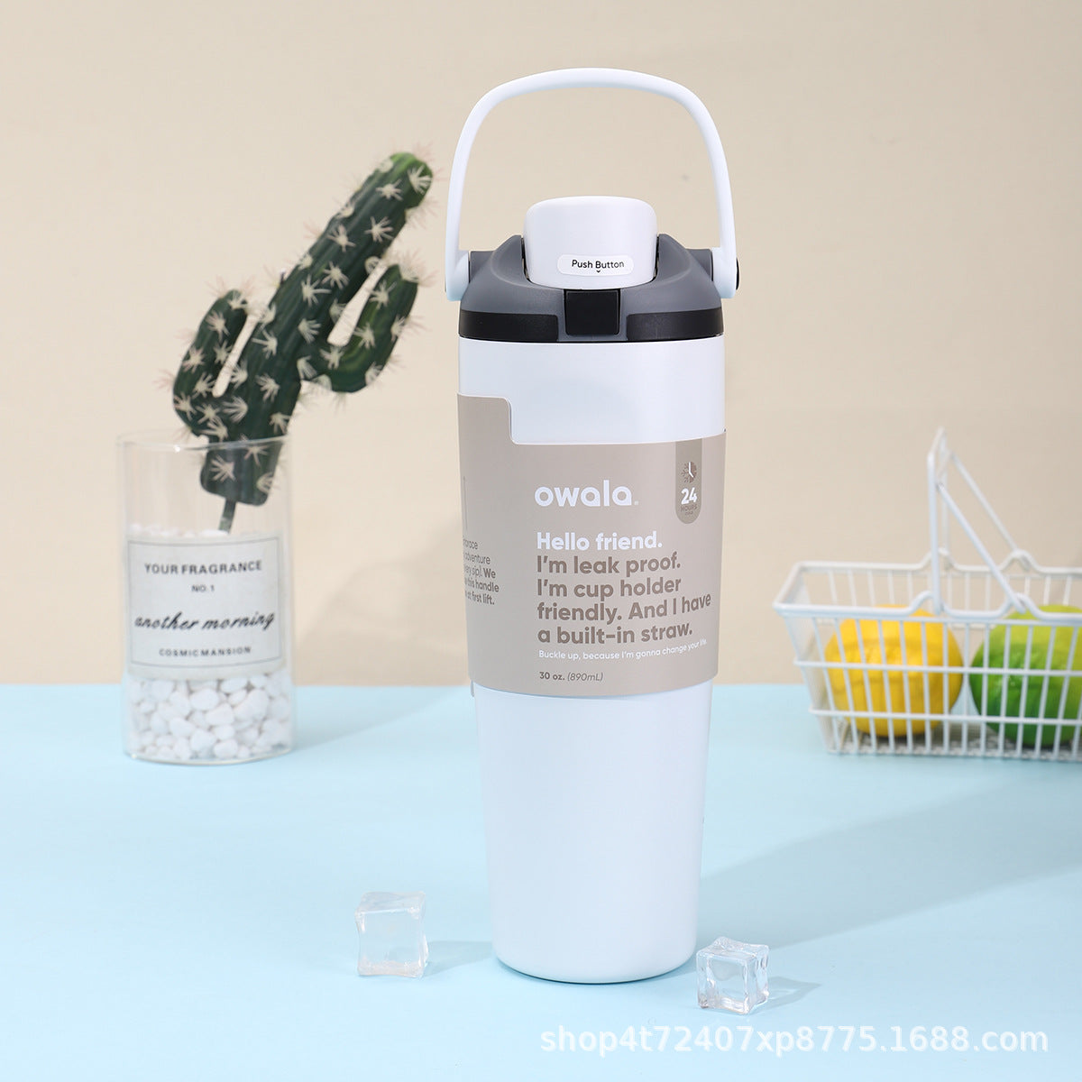 Wholesale Owala 30oz FreeSip Sway Stainless Steel Tumbler Water Bottle (5pcs)