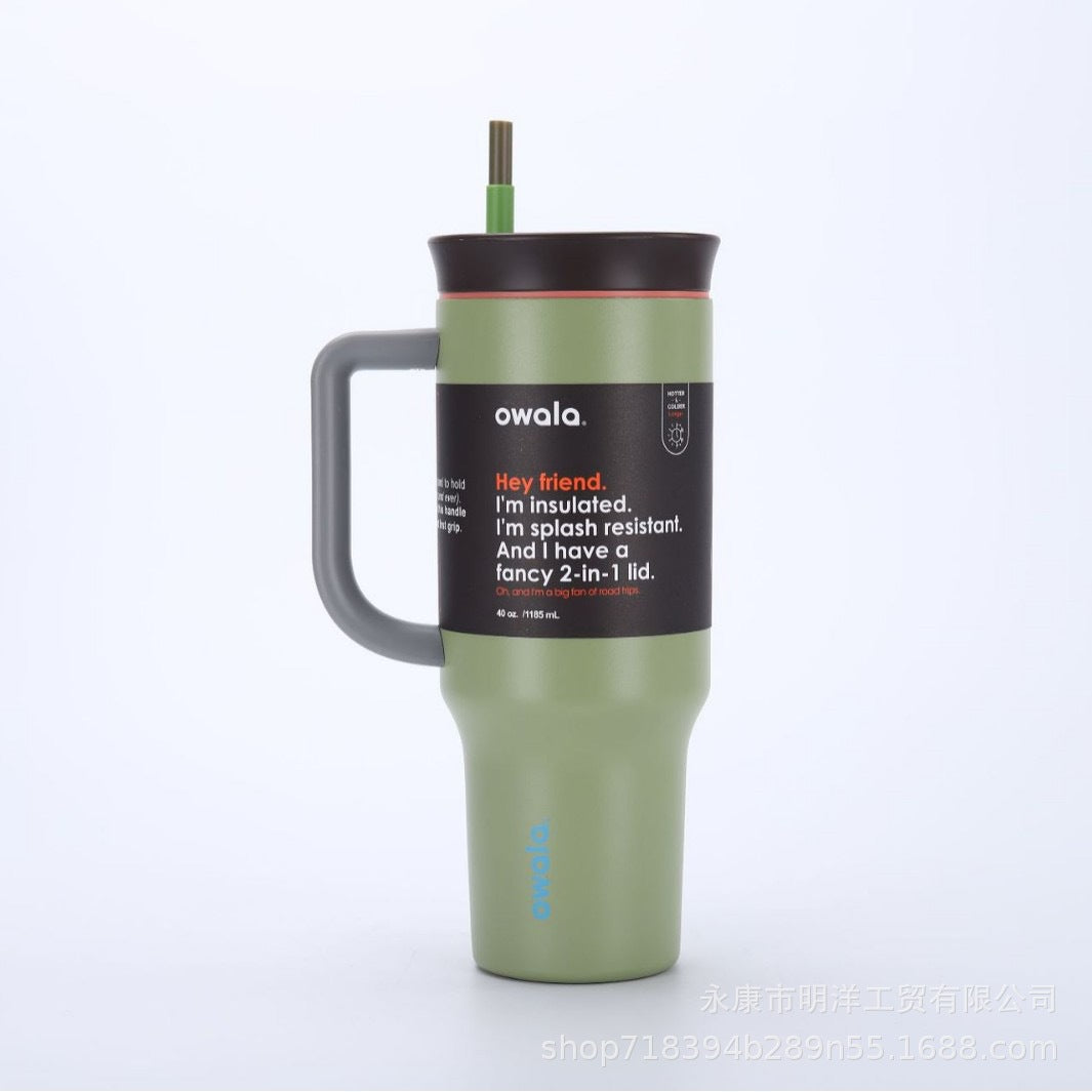 Owala 40oz Stainless Steel Tumbler