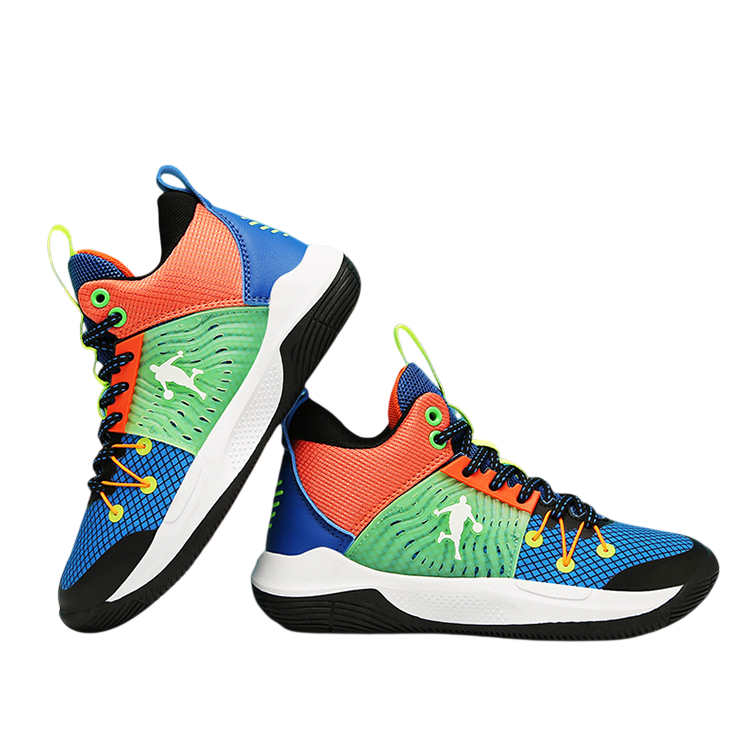 Children's Ocean Breeze High-Tops Basketball Shoes - Blue
